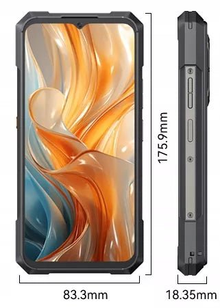 Išmanusis telefonas CUBOT KING KONG X PRO 12/256GB NFC DUAL 5G smūgiams atsparus IP69K MILITAR