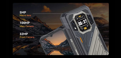 Išmanusis telefonas CUBOT KING KONG X PRO 12/256GB NFC DUAL 5G smūgiams atsparus IP69K MILITAR
