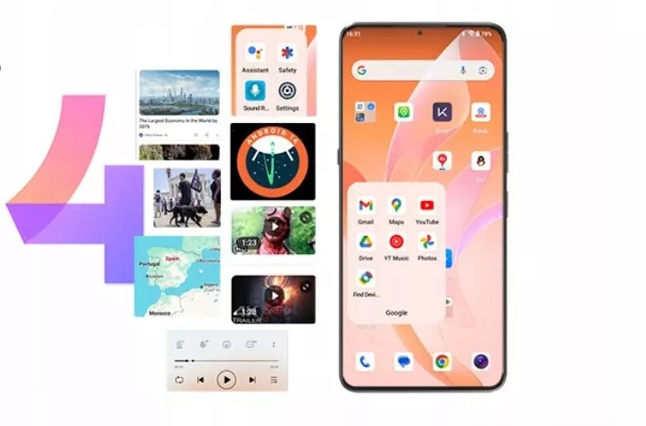 Išmanusis telefonas Cubot Max 5 5G 24/256GB Dual SIM NFC (6.95", su dėklu)