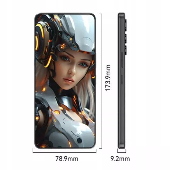 Išmanusis telefonas Cubot Max 5 5G 24/256GB Dual SIM NFC (6.95", su dėklu)