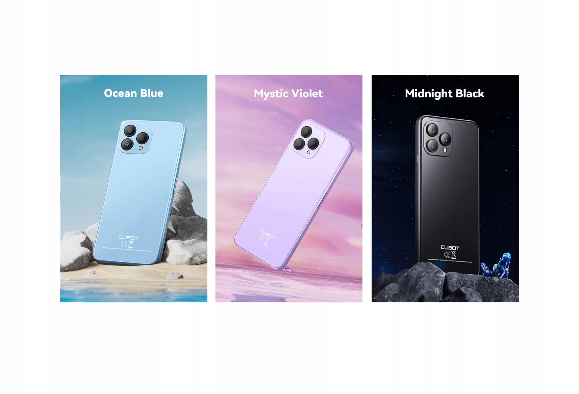 Išmanusis telefonas Cubot P80 8/256GB NFC Dual SIM 4G 6.5" juodas