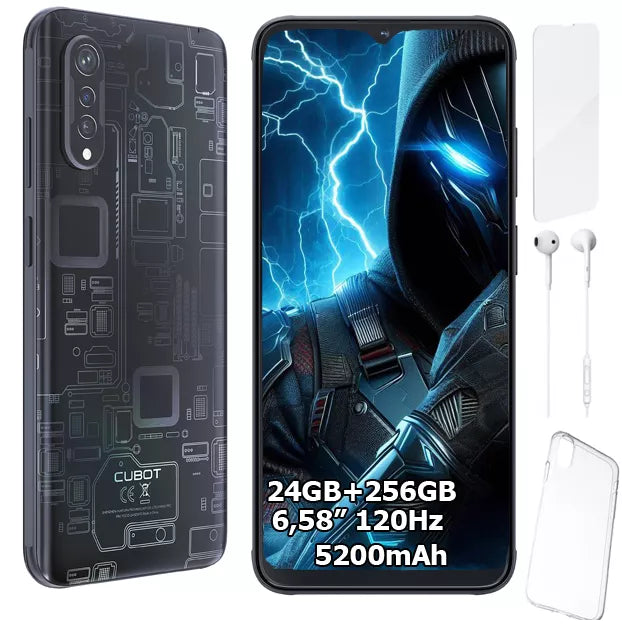 Išmanusis telefonas Cubot X70 12GB/256GB Dual SIM NFC 4G