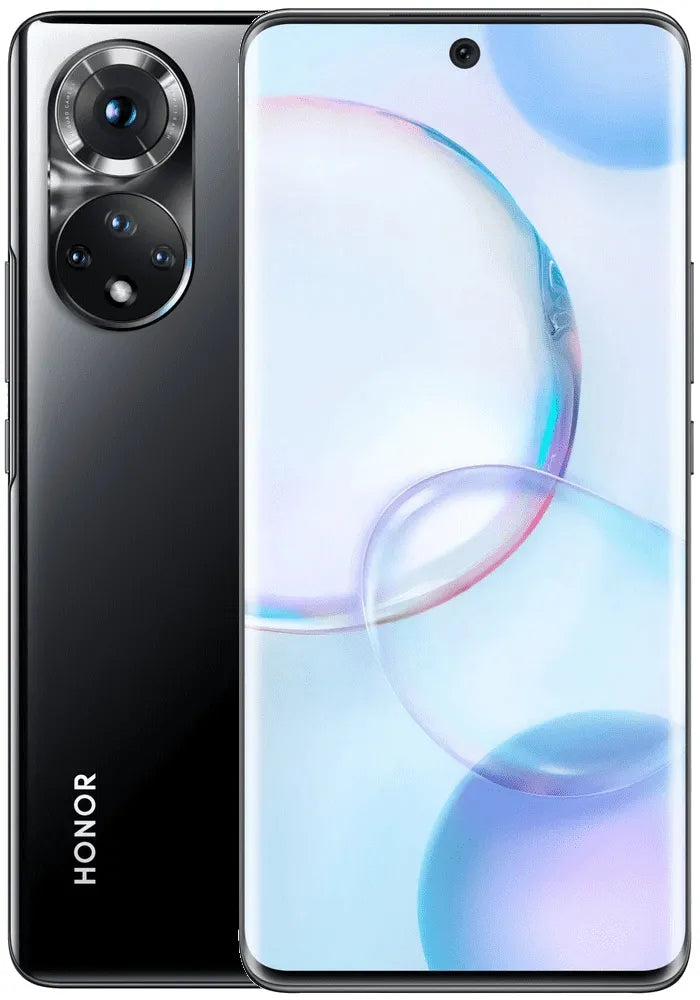 Išmanusis telefonas Honor 50 6 GB / 128 GB 5G juodas MIDNIGHT BLACK