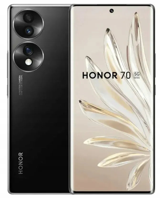Išmanusis telefonas Honor 70 5G | Midnight Black | 8/128 GB | NFC | 4800 mAh | PL