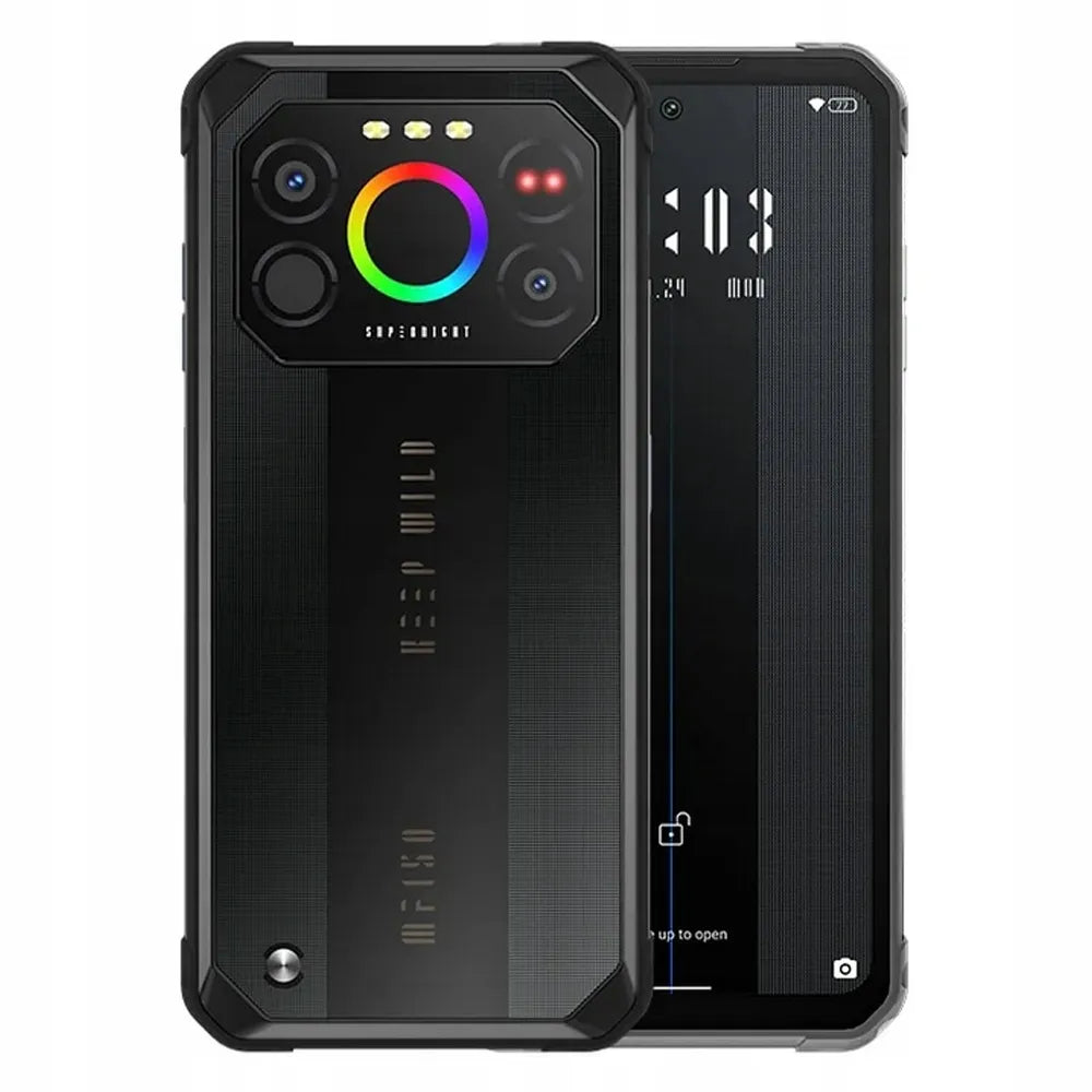 Išmanusis telefonas IIIF150 Air1 Ultra+, 12/256 GB, 5000 mAh, juodas
