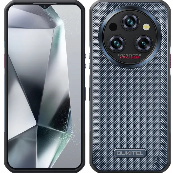 Išmanusis telefonas OUKITEL WP35 5G, 8+16/256GB, 11000mAh, pilkas