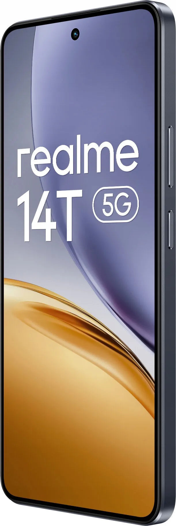 Išmanusis telefonas realme 14T 5G 8/256GB Dual SIM NFC AMOLED, juoda (Obsidian Black)