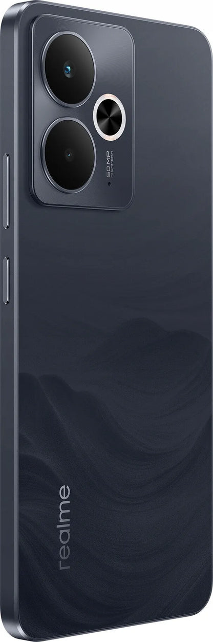 Išmanusis telefonas realme 14T 5G 8/256GB Dual SIM NFC AMOLED, juoda (Obsidian Black)