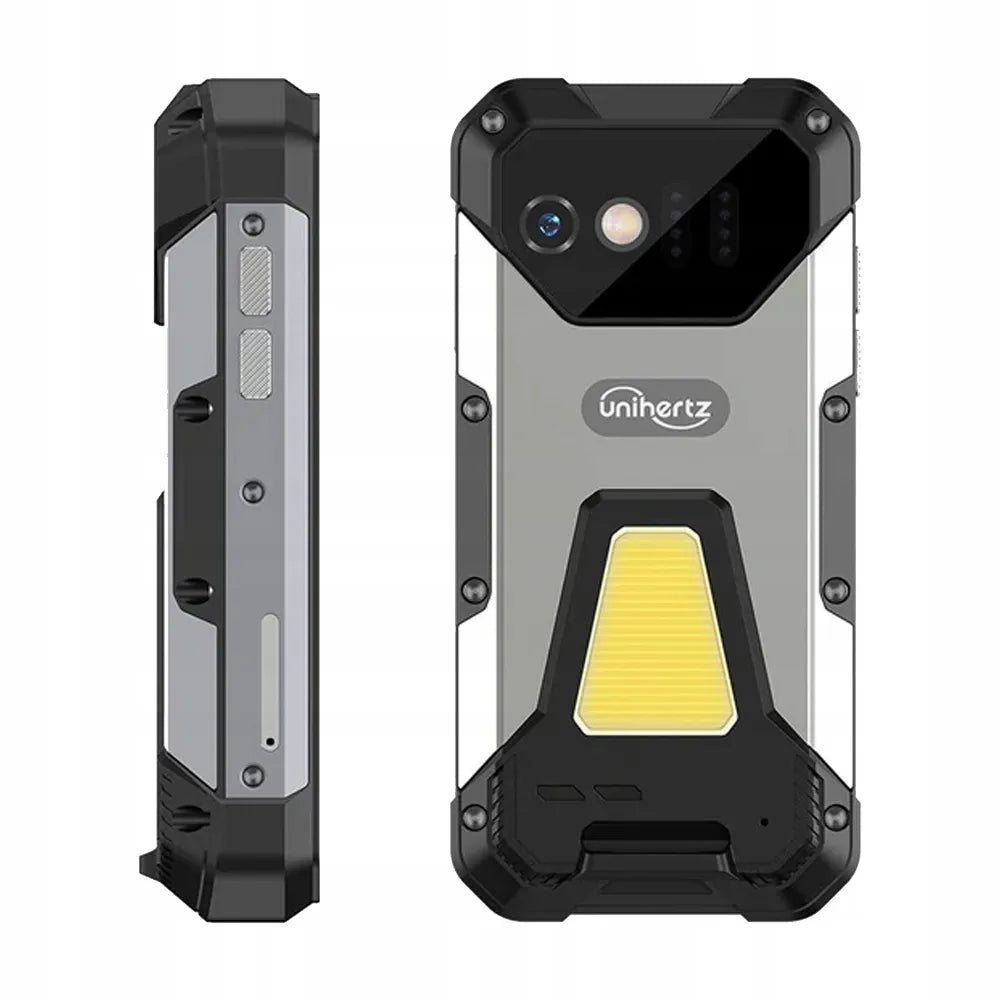 Išmanusis telefonas Unihertz Tank Mini 1 12/256GB, 5800mAh, sidabrinis