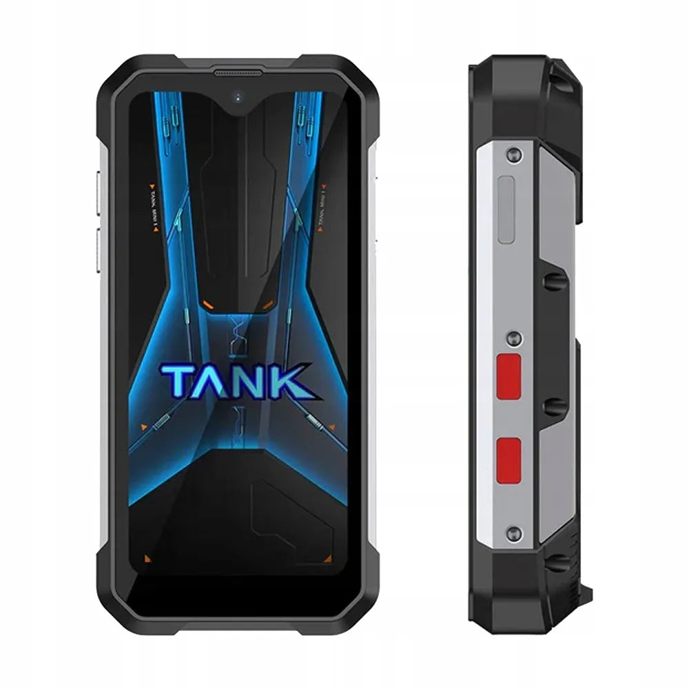 Išmanusis telefonas Unihertz Tank Mini 1 12/256GB, 5800mAh, sidabrinis