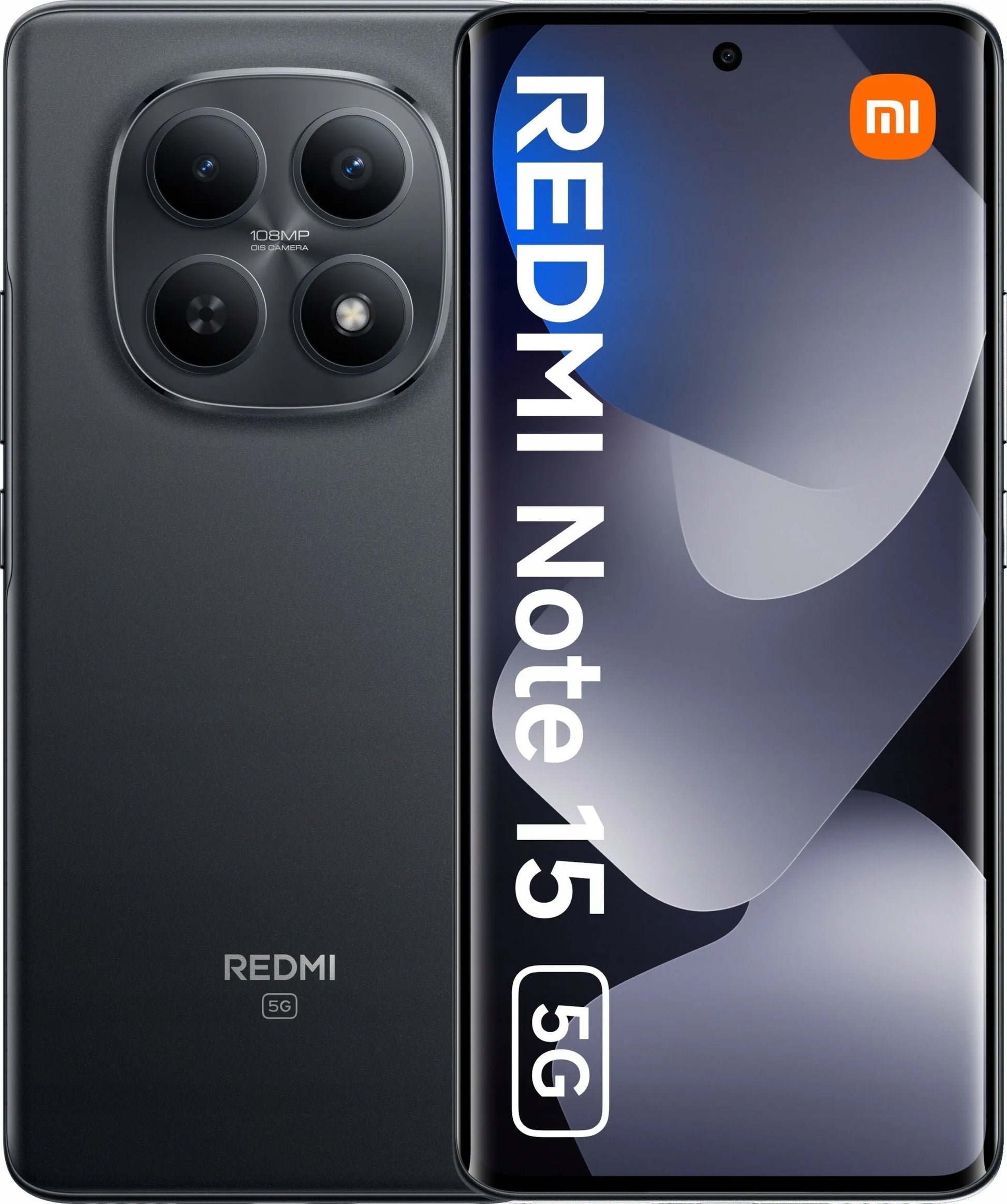 Išmanusis telefonas Xiaomi Redmi Note 15 5G 8 GB / 256 GB juodas