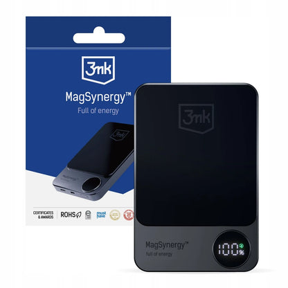 Išorinė baterija 3mk MagSynergy USB-C Lightning 10000