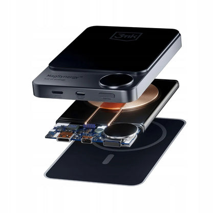 Išorinė baterija 3mk MagSynergy USB-C Lightning 10000