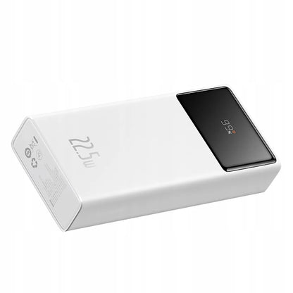 Išorinė baterija BASEUS 20000 mAh greitas įkrovimas 22,5 W PD QC USB-C USB-A