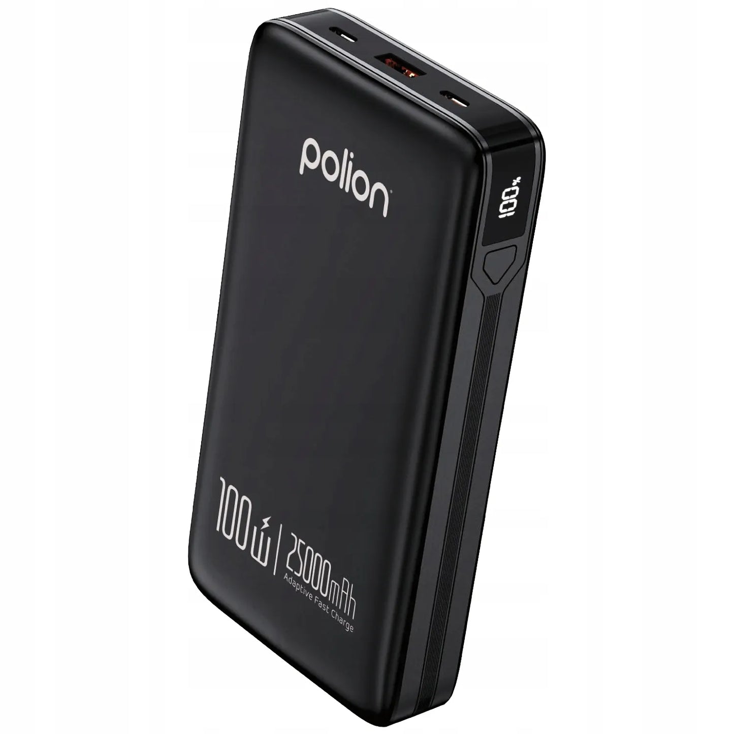 Išorinė baterija Polion 25000mAh 100W greitas įkrovimas USB-C PD QC