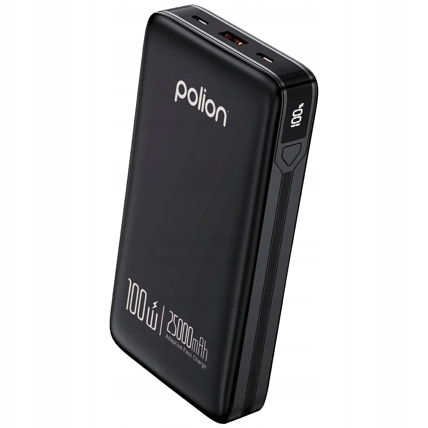 Išorinė baterija Polion 25000mAh 100W greitas įkrovimas USB-C PD QC