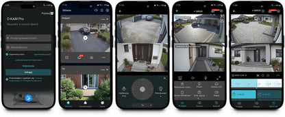 Išorinė kamera 2x8MPx sukamoji dviguba 5x priartinimas ULTRA HD detekcija IP WIFI
