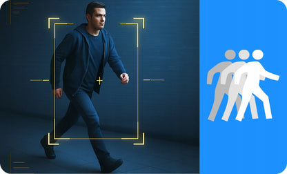 Išorinė kamera 2x8MPx sukamoji dviguba 5x priartinimas ULTRA HD detekcija IP WIFI