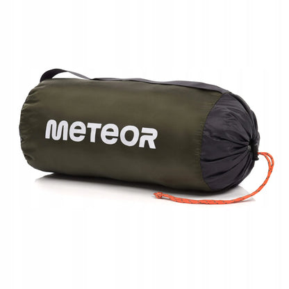 Itin lengvas pripučiamas turistinis čiužinys Meteor 190x56x4, vienvietis su kojine pompa