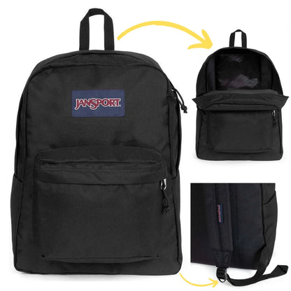 JanSport kuprinė mokyklai SuperBreak One juoda