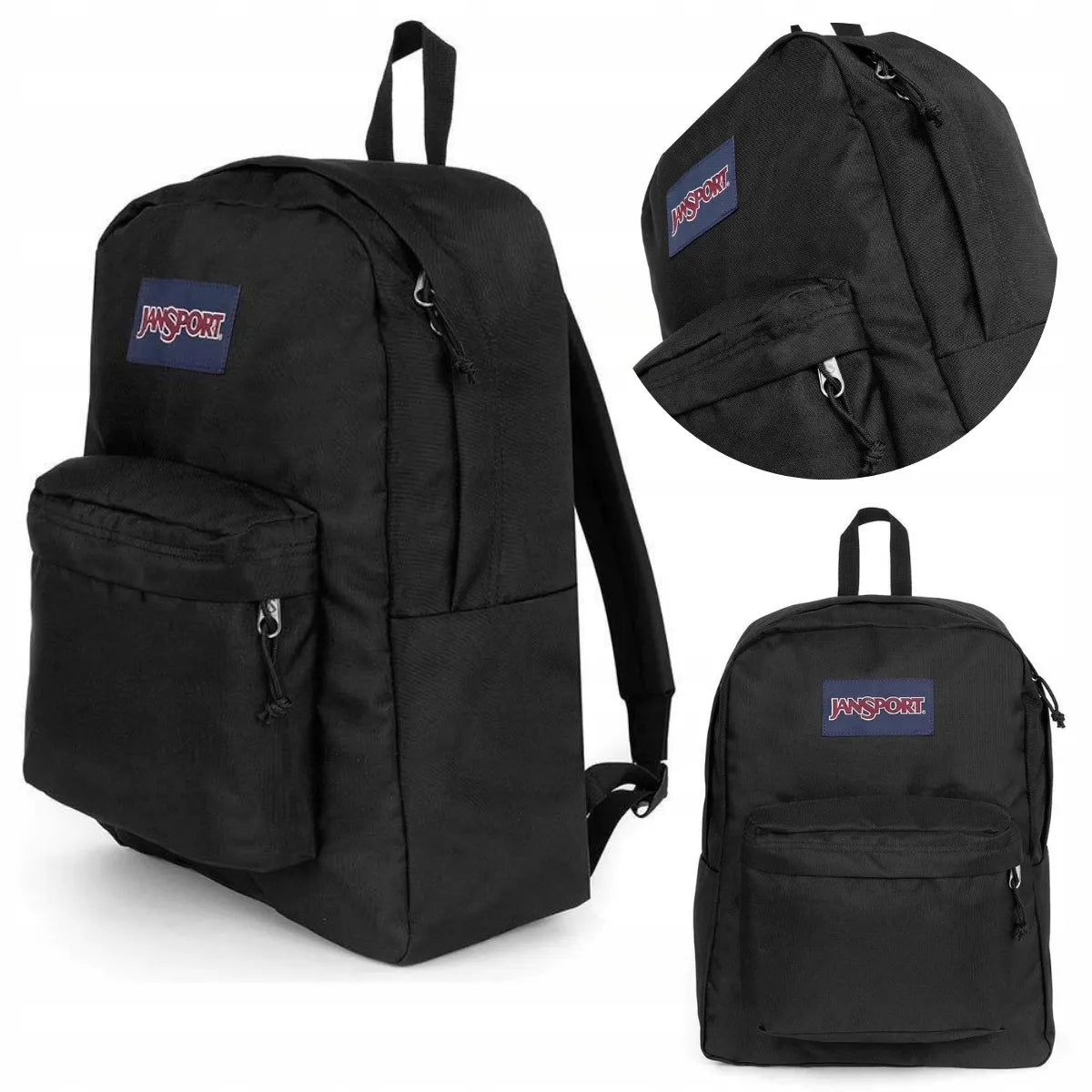 JanSport kuprinė mokyklai SuperBreak One juoda