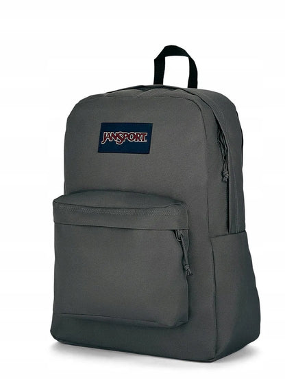 JanSport mokyklinė kuprinė, pilka