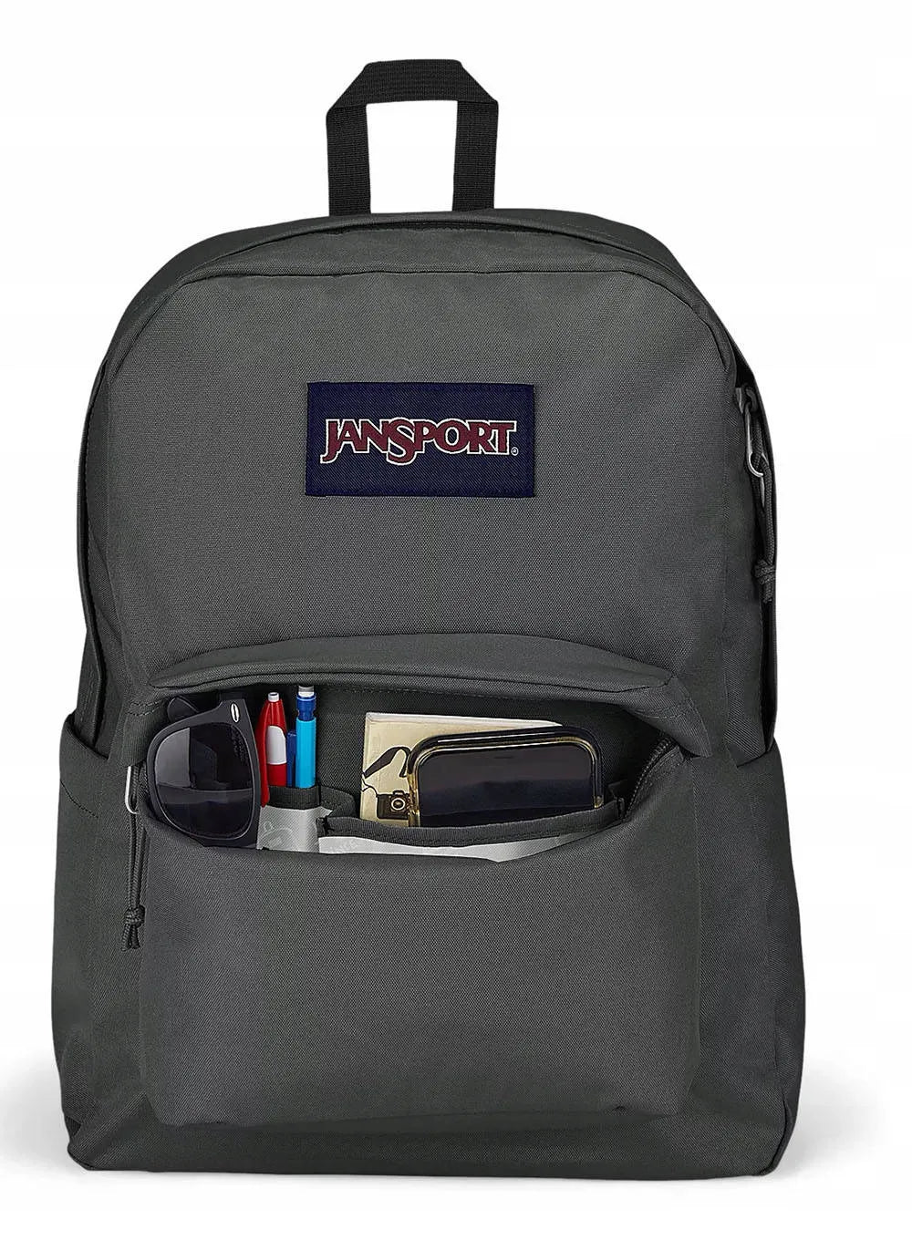 JanSport mokyklinė kuprinė, pilka
