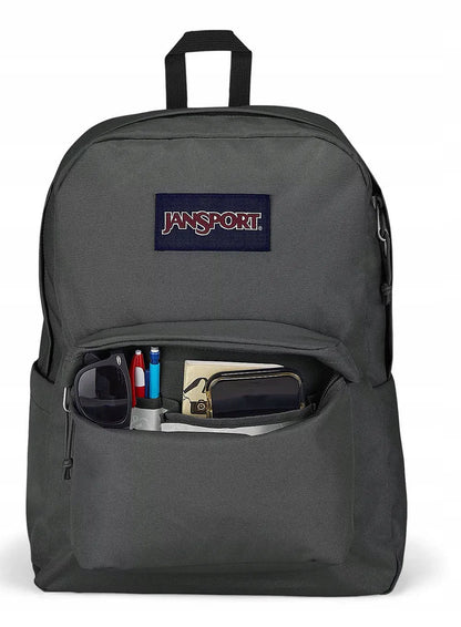 JanSport mokyklinė kuprinė, pilka