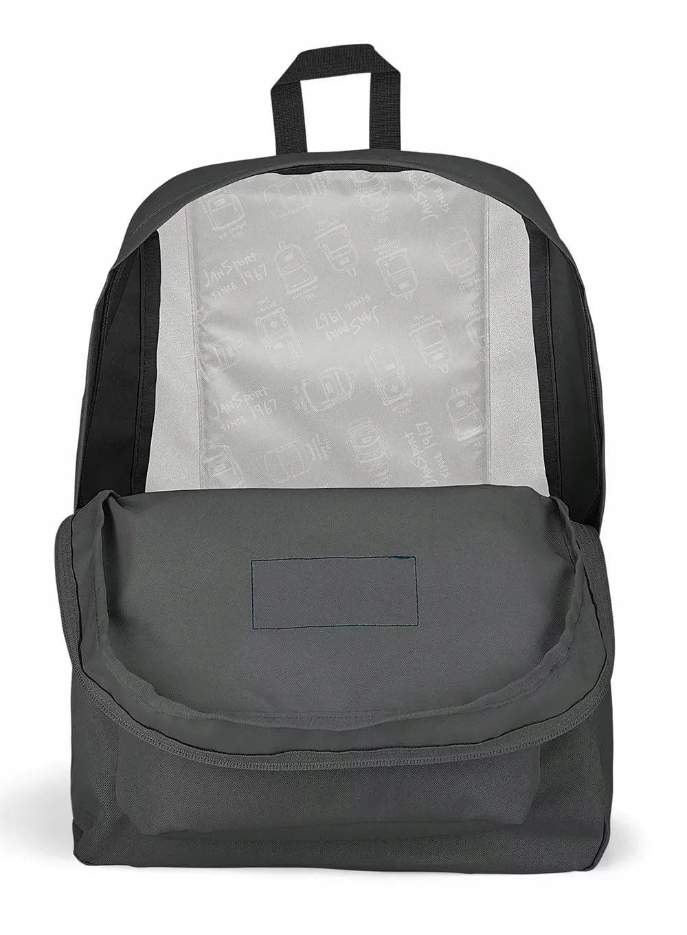 JanSport mokyklinė kuprinė, pilka