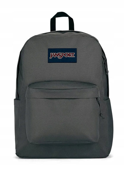 JanSport mokyklinė kuprinė, pilka