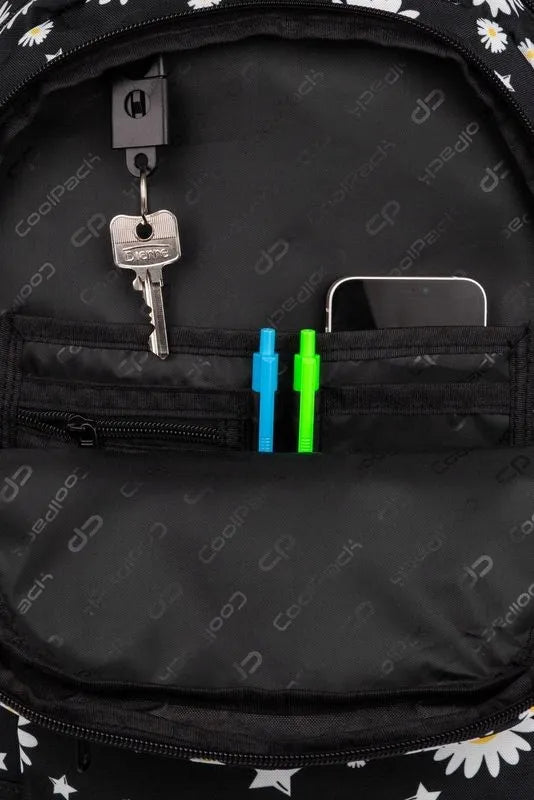 Jaunimo kuprinė mokyklai COOLPACK A4 talpi + tvarkaraštis