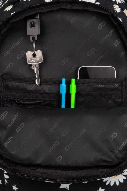 Jaunimo kuprinė mokyklai COOLPACK A4 talpi + tvarkaraštis