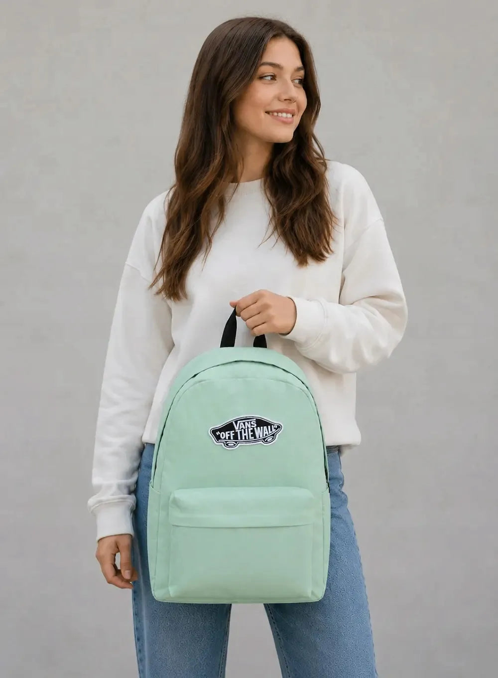 Jaunimo kuprinė Vans Old Skool Classic Backpack – dusty mint