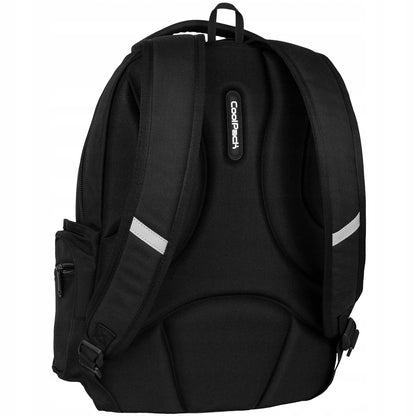 Jaunimo mokyklinė kuprinė Coolpack Break Black, juoda