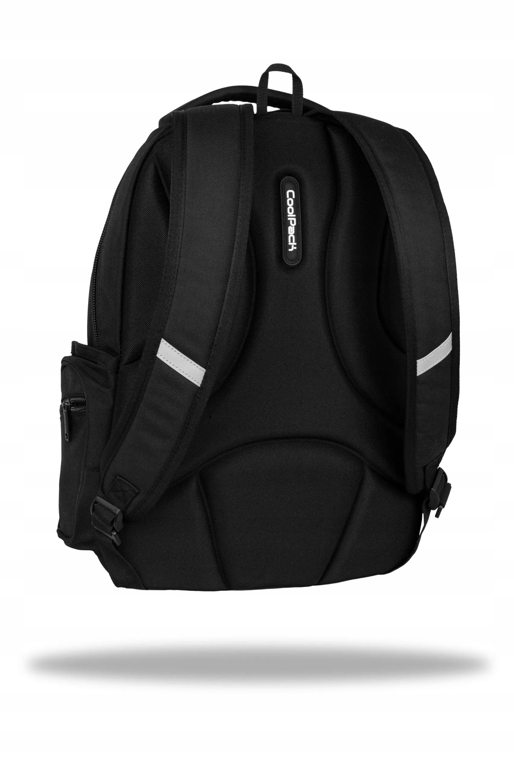 Jaunimo mokyklinė kuprinė Coolpack Break Black, juoda