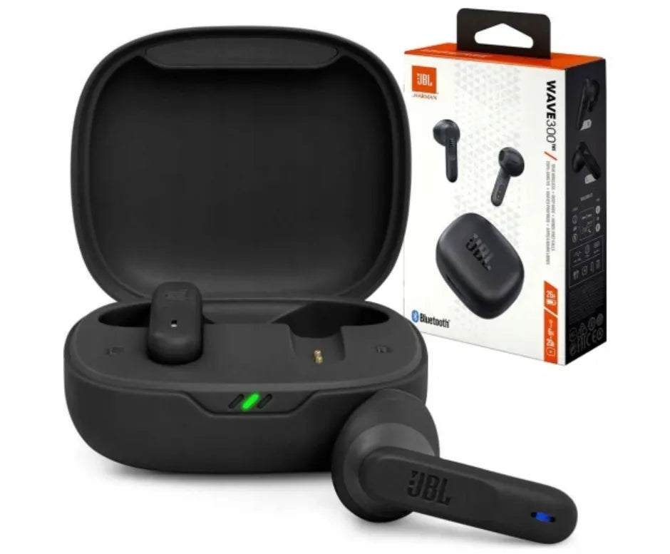 JBL belaidės į ausis įstatomos ausinės, BT 5.2, juodos