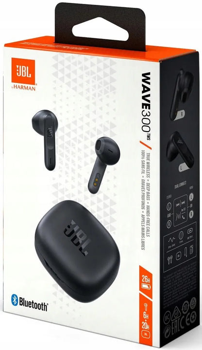 JBL belaidės į ausis įstatomos ausinės, BT 5.2, juodos