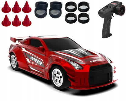 JJR/C C8827 GTR RC automobilis driftui, 4WD, su giroskopu ir proporciniu nuotoliniu valdymu
