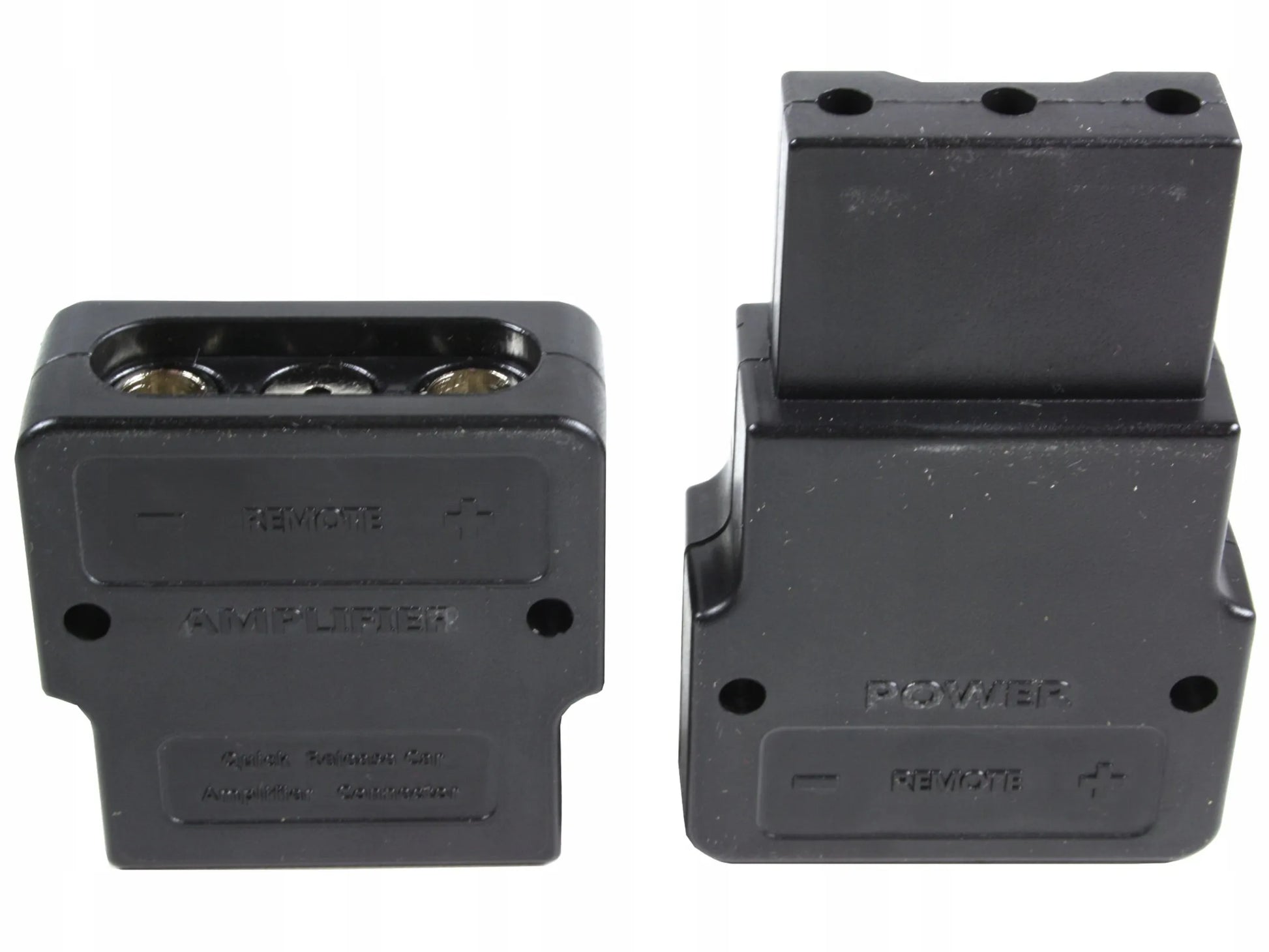 Jungtis stiprintuvo maitinimui ir įkrovikliui 2x 21mm2 4AWG Hollywood HPC-4