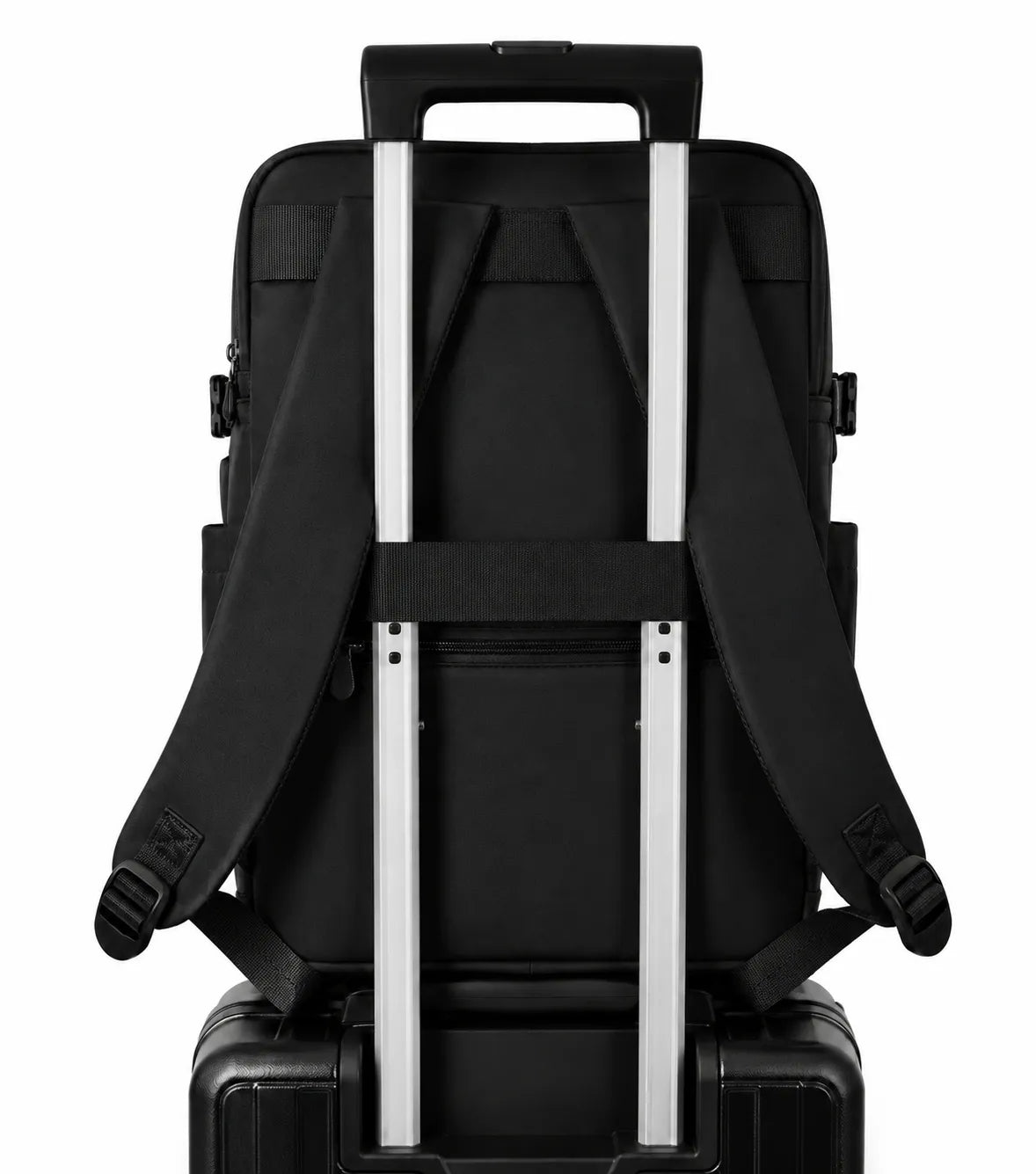 Juodas rankinis bagažas kuprinė 40x30x20 Ryanair Wizz Air salono 20L