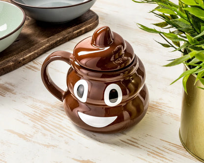 Juokingas puodelis 600 ml kavai, dovana vaikinui + dangtelis