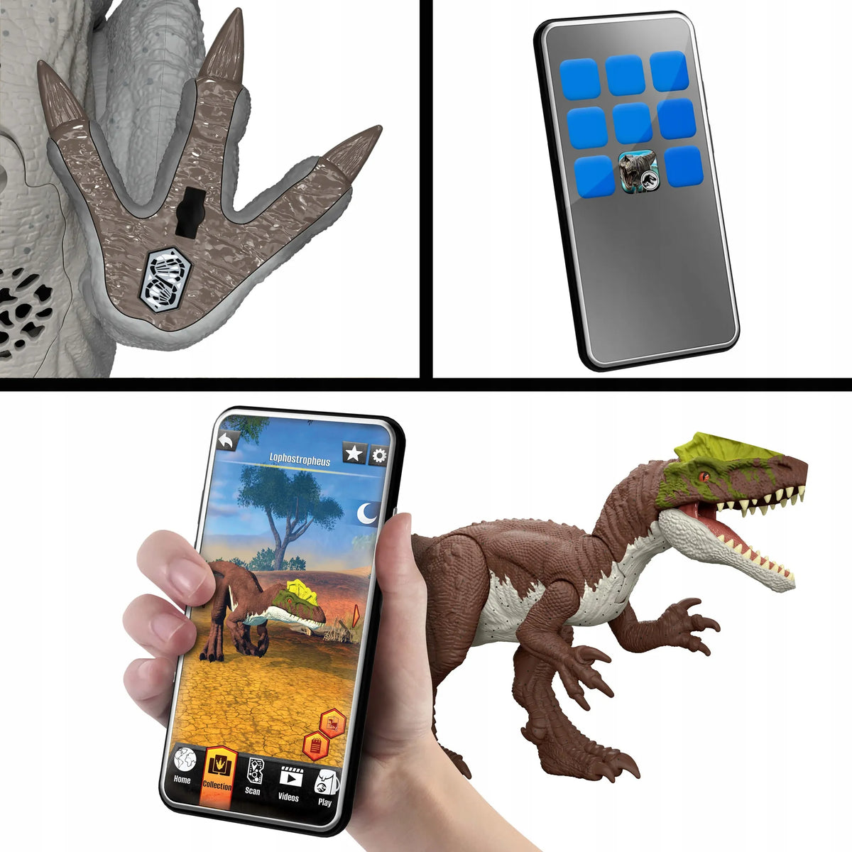 „Jurassic World: Atgimimas“ Distortus Rex dinozauro figūrėlė, 50 cm, su garso efektais