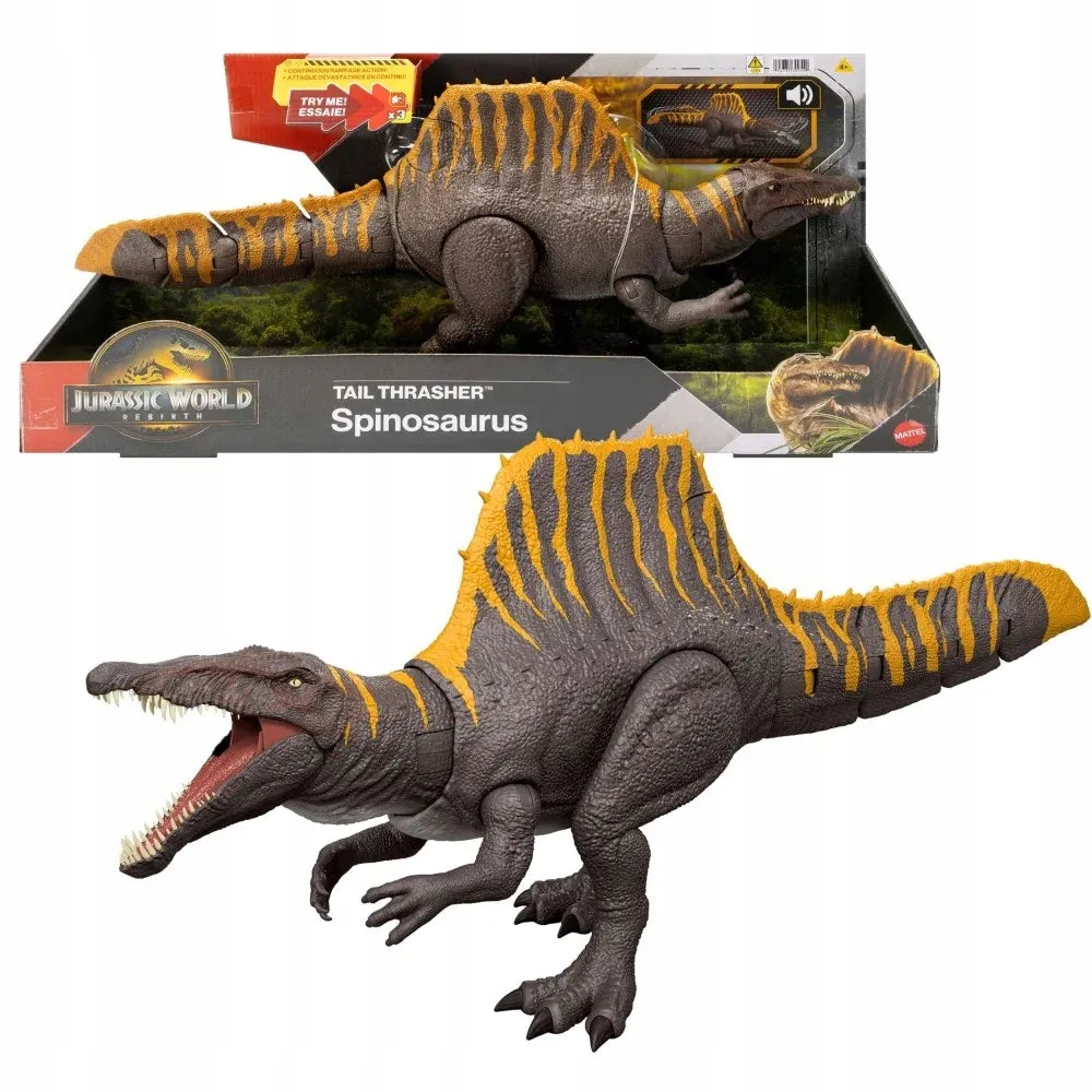 Jurassic World interaktyvus didelis spinozauro dinozauras, 53 cm, judanti uodega, JGB57