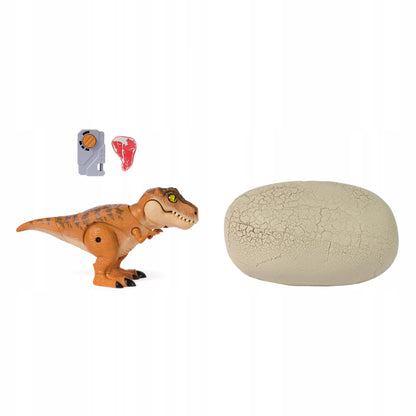 „Jurassic World Primal Hatch“ interaktyvus T-Rex dinozauras, išsiritantis iš kiaušinio