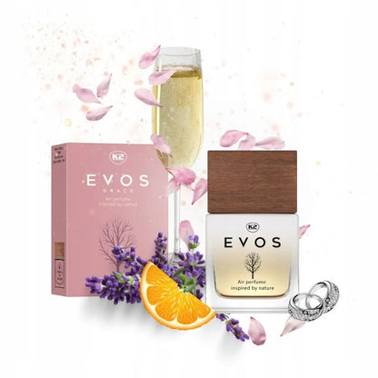K2 V063 GRACE MADAM gėlių aromato automobilio kvepalai moterims, 50 ml