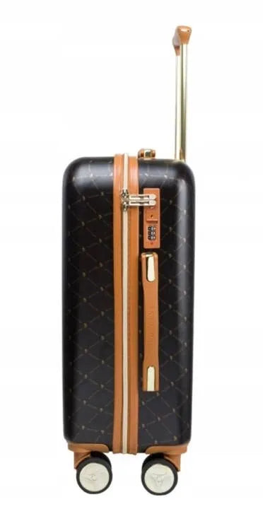 Kabininis lagaminas Puccini Saint Tropez Monogram, 4 ratukai, 36l