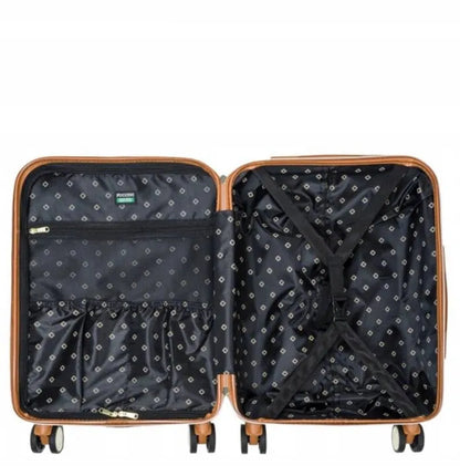 Kabininis lagaminas Puccini Saint Tropez Monogram, 4 ratukai, 36l