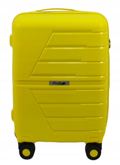 Kabininis polipropileno lagaminas VOLARE lengvas ir tvirtas 53/37/20