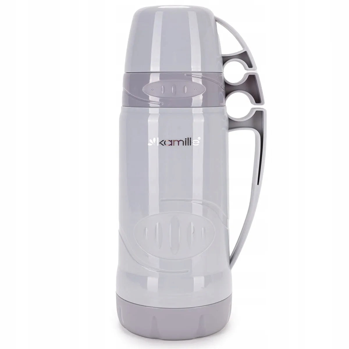 Kamille termosas su stikline kolba, rankena ir puodeliais 600 ml