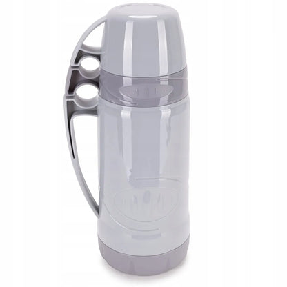 Kamille termosas su stikline kolba, rankena ir puodeliais 600 ml